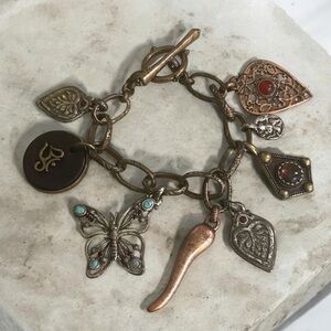 Vintage Lucky Brand Bracelet with Charms